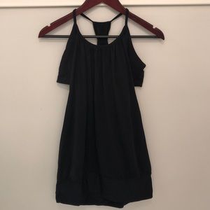 Lululemon bra/tank combo black athleisure top